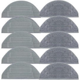 YBVABE Mop Pads for Roborock S8 Pro Ultra Series Vacuum(Not for S8 MaxV Ultra), 10PCS Mopping Pad Replacements Microfiber Cloth with Dual Sonic Accessories for Efficient Cleaning