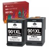 Toner Kingdom 2 Pack 901XL CC654AN CC656AN Cartridges for HP