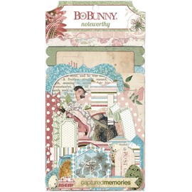 Bo Bunny Garden Journal Noteworthy Die-Cut Journaling & Accents Cardstock 17613801