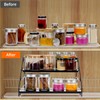 QWORK® 4-Tier Spice Rack Organizer, Adjustable Spice Organiser, for Kitchen