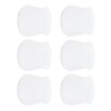 16PCS Chair Leg Protector Non Slip Silicone Felt Furniture Leg