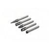 YUFUTOL Carbide Burrs for Aluminum - 5pcs Aluma Cut Carbide