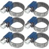 APUK 6x Universal Worm Drive Rubber Hose Pipe Clip Clamp