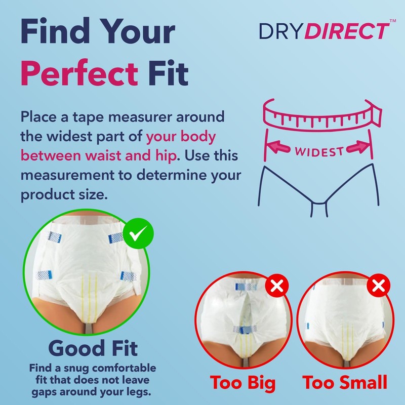 Dry Direct Maxi Overnight Brief (Pack of 15 - X-Large)