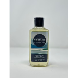 Bath and Body mens 3 in 1 hair face and body wash with vitamin Shower gel (10 fl oz / 295 ml, Ridgelin)