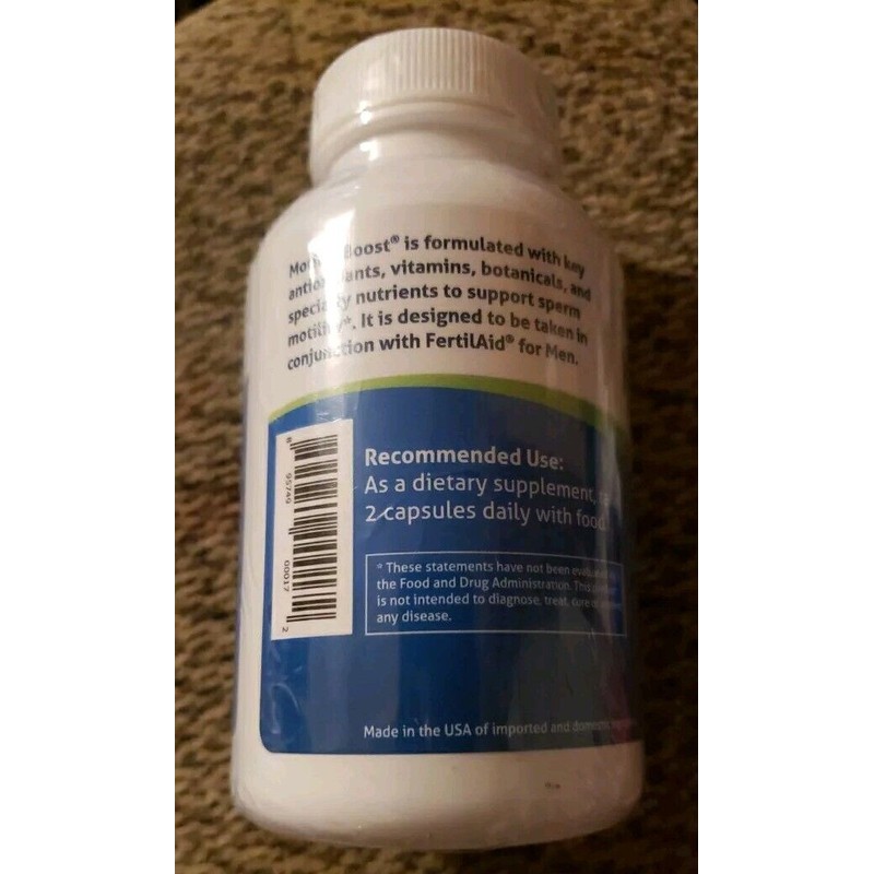 FHH-00727 Fairhaven Health, MotilityBoost for Men 60 Capsules Expires: 02/2026