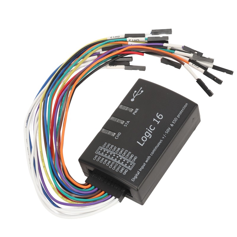 Logic Analyzer USB 16 Channel 100M Maximum Sampling Rate with