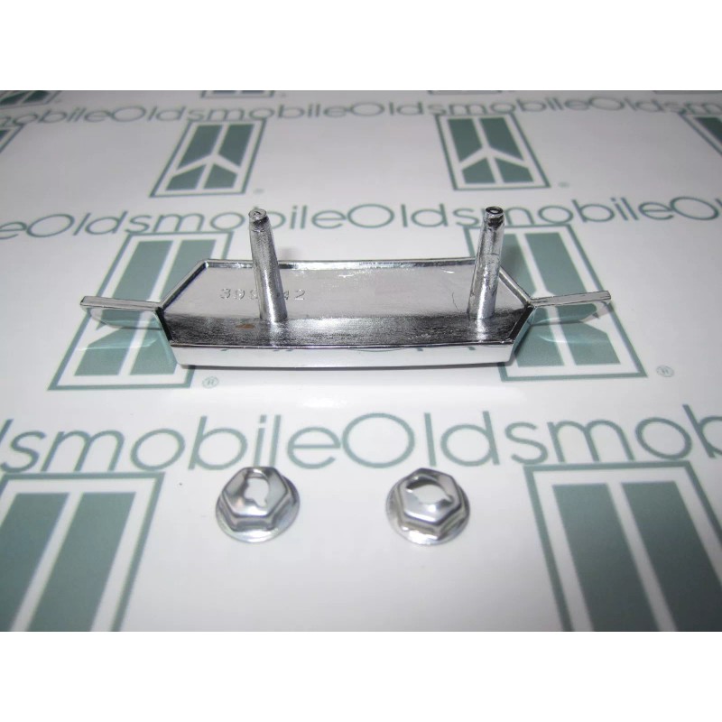 NORS 1968 Olds Cutlass "S" Hood Emblem with Hardware |