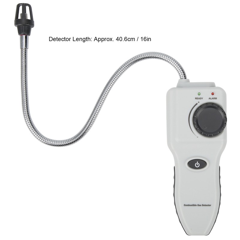 GM8800B 50ppm Flammable Gas Detector Portable Adjustable Leakage Tester for