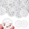 Pack of 200 Plastic Washers 46 mm Insulation Plates Plastic