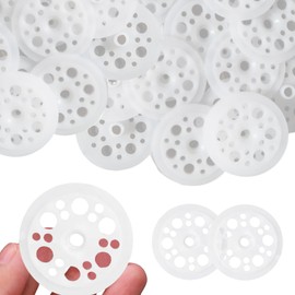 Pack of 200 Plastic Washers 46 mm Insulation Plates Plastic for Attaching and Supporting Foam Insulation Plates