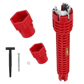 AHEOVSD Faucet Installation Tool 8 in 1 Water Pipe Spanner Multifunction Pipe Repair Wrench for Toilet Bowl Sink Bathroom Kitchen