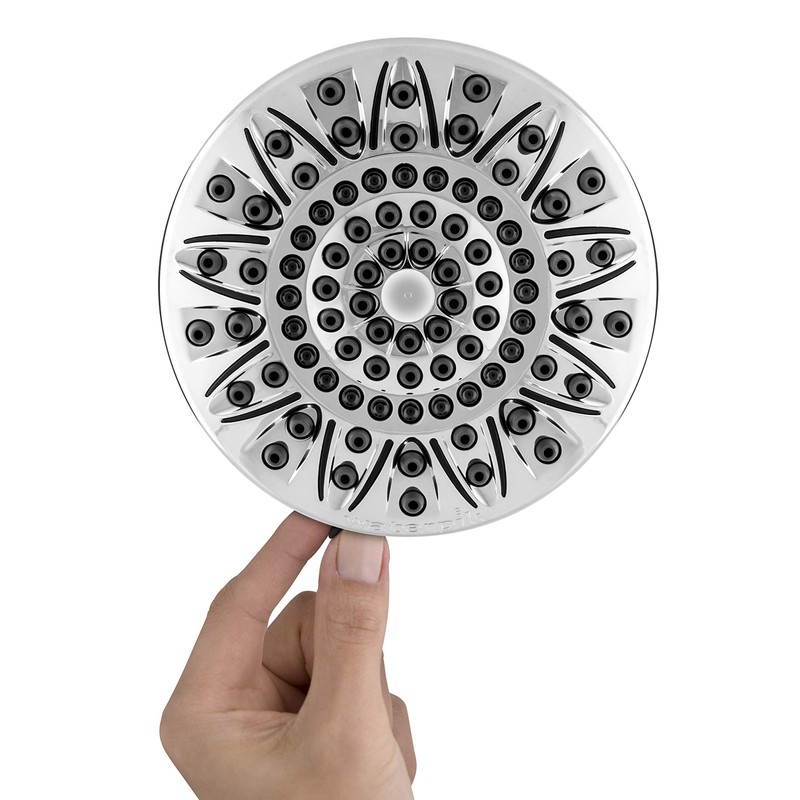 Waterpik 7-Mode RainFall+ Rain Shower Head, Chrome, 1.8 GPM ASR-733E