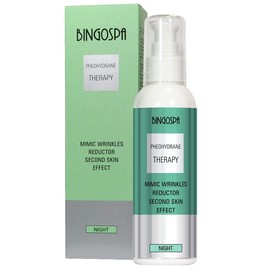 Reduction of facial wrinkles and "second skin" effect night cream with pheohydran 135 g BINGOSPA