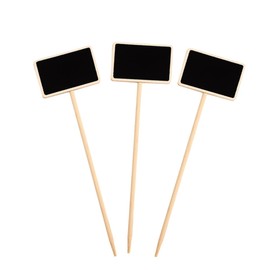 Operitacx 10pcs Mini Chalkboard Signs for Home Decor Wedding Boys and Girls Craft Tags Oval Mini