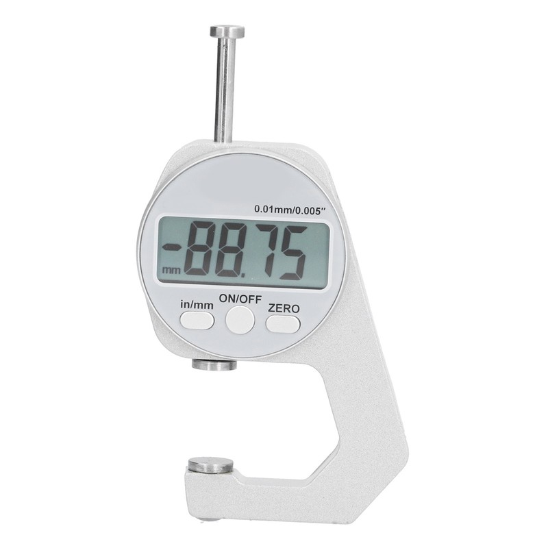 Digital Thickness Gauge LCD Large Low Power Consumption Convenient Sturdy