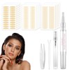 Kpeuuef 480 PCS Eyelid Tape for Hooded Eyes,Ultra-Thin Invisible Eyelid