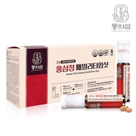 THREE [Dongui Ginseng] Red Ginseng Extract Family Time Shot (liquid 20ml+tablet 500mgx2 tablets) x 14 bottles
