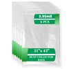 WZKO 709563 Dust Collector Bags Clear Plastic for JET Lower