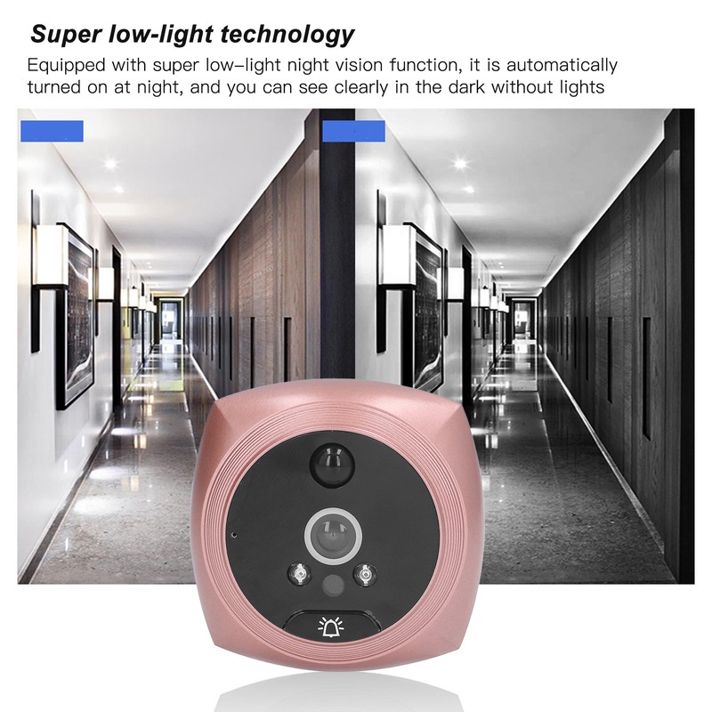 Peephole Viewer 3.5in Screen 1080P HD 10x Zoom Wide Angle