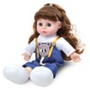 Fuwraixis Musical Doll with Moving Eyes, Makes 3 Types of