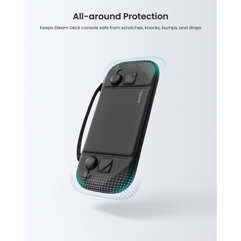 tomtoc Carrying Case Compatible with Steam Deck/OLED, Protective case, Hard