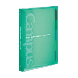 Kokuyo Campus Slide Binder for B5 Looseleaf Paper 1-Touch Binding, Quiet Opening, Up to 100 Pages