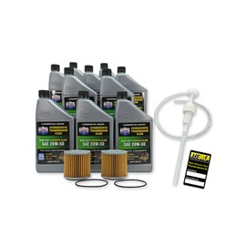 HERO Hydrostatic Transmission Maintenance Kit Fits HydroGear ZT4400 ZT5400 Replaces HydroGear 71943 72881 SAE 20W-50