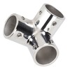 3 Way Corner Tee Joint 316 Stainless Steel Mirror Polished