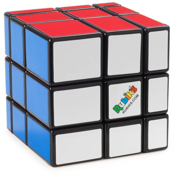 Rubik's Slide, New Advanced 3x3 Cube Classic Color-Matching Problem-Solving Brain Teaser Puzzle Retro Game Fidget Toy, for Adults & Kids Ages 8 and Up