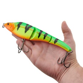 Magic Swimmer Saltwater Fire Tiger Gold 190 (3 3/8 oz)