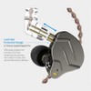 KZ ZSN Pro 1DD+1BA Dual Driver in Ear Earphones Noise-isolating