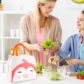 CRITIVE-S Lunch Bag for Women, Tote Bag Portable Thermal, Insulated Lunch Bag Cooler Bag, Small Cool Bag Thermal Leak-Proof for Office School Camping Hiking Beach Picnic