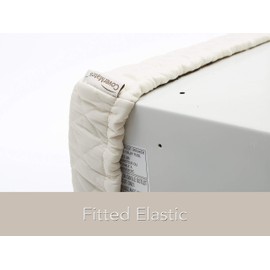 Covermates Monitor Cover – Light Weight Material, Weather Resistant, TV Covers-Cream