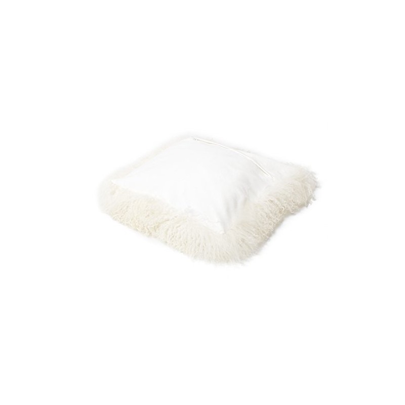 Genuine Mongolian Sheepskin Cushion Pillowcase 30x30cm (big variety of colours)
