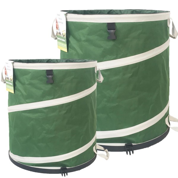 24 Gallon & 46 Gallon Collapsible Trash Can with Solid