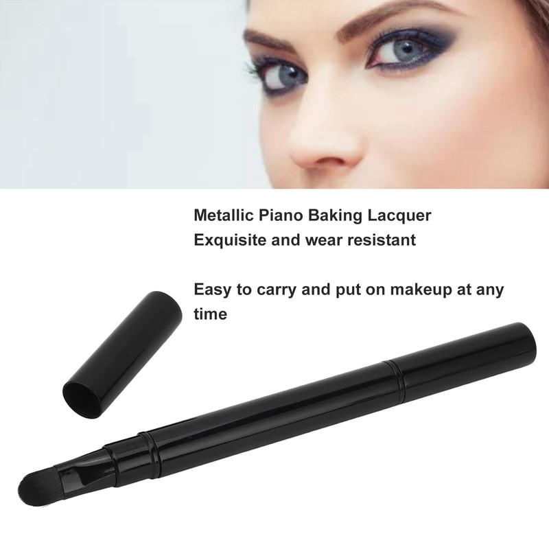 Portable Retractable Makeup Brush Double Ended Makeup Brush for Eyebrow