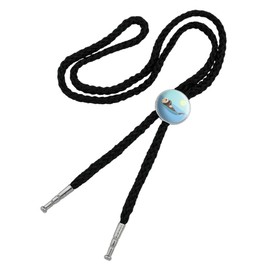 GRAPHICS & MORE Sea Otter Eating Giant Clam Western Southwest Cowboy Necktie Bow Bolo Tie