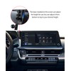 Masergogo Car Phone Holder for 2023-2025 Toyota Prius, 360° Rotation,