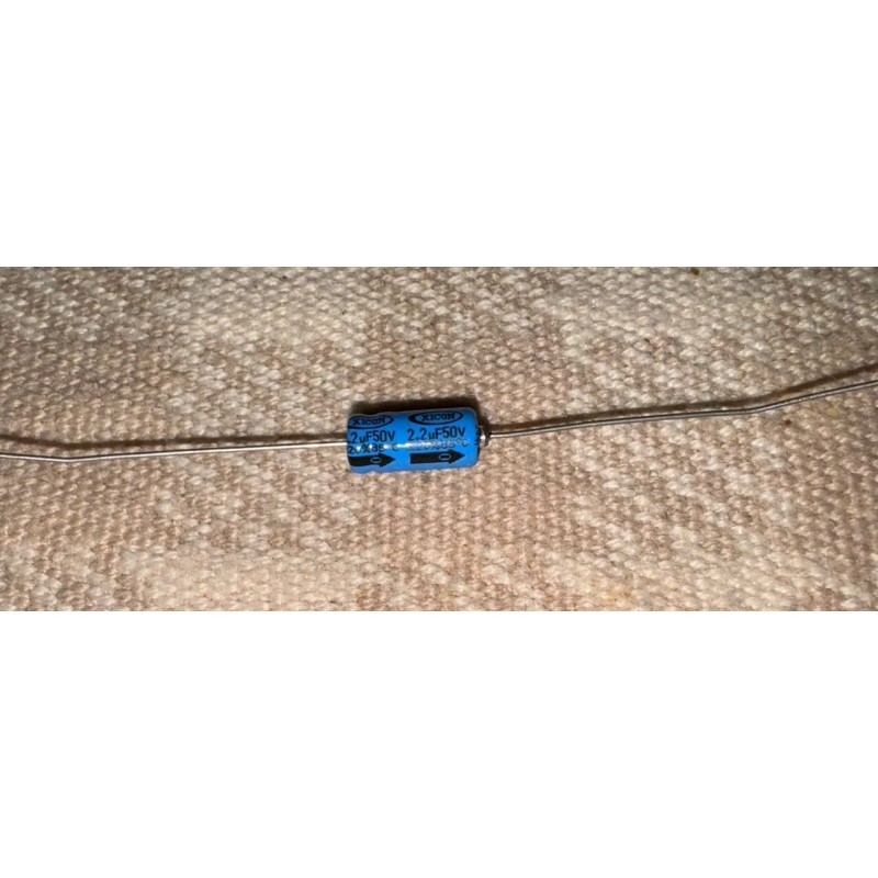 Xicon 5 - Xicon Corp 2.2uF Electrolytic Cap 50Vdc Sub