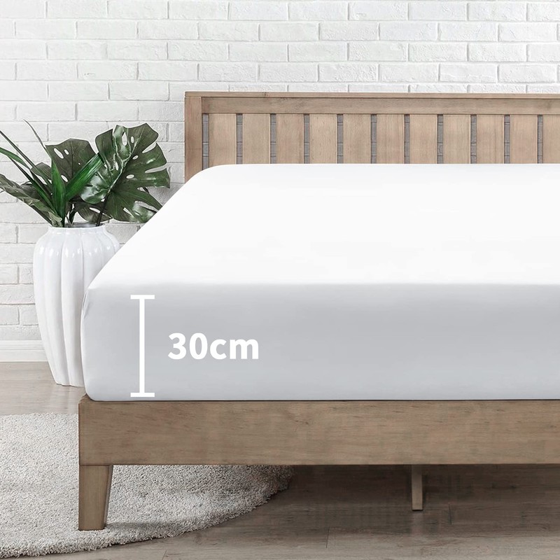 Single Fitted Sheet 90, Bed Sheet In Premium Microfibra Oeko-TEX®