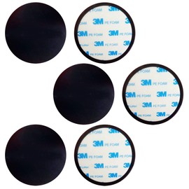 HAMILO Suction Cup Discs Dashboard Mount Pedestal Suction Cup Base, Set of 6