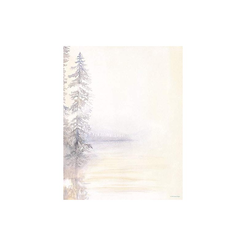 Great Papers! Morning Mist Letterhead, 80 Count, 8.5"x11" (2014250)