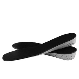 1 Pair Unisex Height Increase Insoles Invisible Shoe Lifts Inserts Breathable Heel Cushion Pads for Men Women 3.3cm