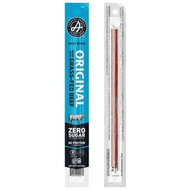 Country Archer Beef Jerky Sticks - Grass Fed Beef Sticks Individually Wrapped, Beef Sticks Bulk, Beef Jerky Snack Packs, Gluten Free, Paleo, Keto - 1 oz Meat Sticks (Pack of 18)