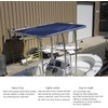 TOPSALL Boat T Top Canvas Replacement, Fits Up to 61"