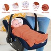 Miracle Baby Car Seat Blanket for Babies, Minky Dot Carseat