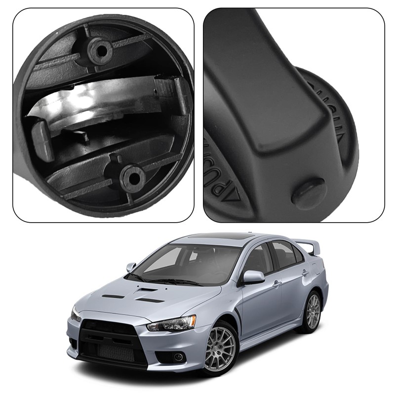 SWQS Ignition Key Knob Push Turn Switch & Insert Set