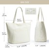WLLWOO WLLWOO 24L Large Travel Tote Bag for Women Men,