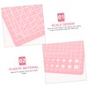TEHAUX Double Sided Engraving Cutting Mat Durable Craft Board for